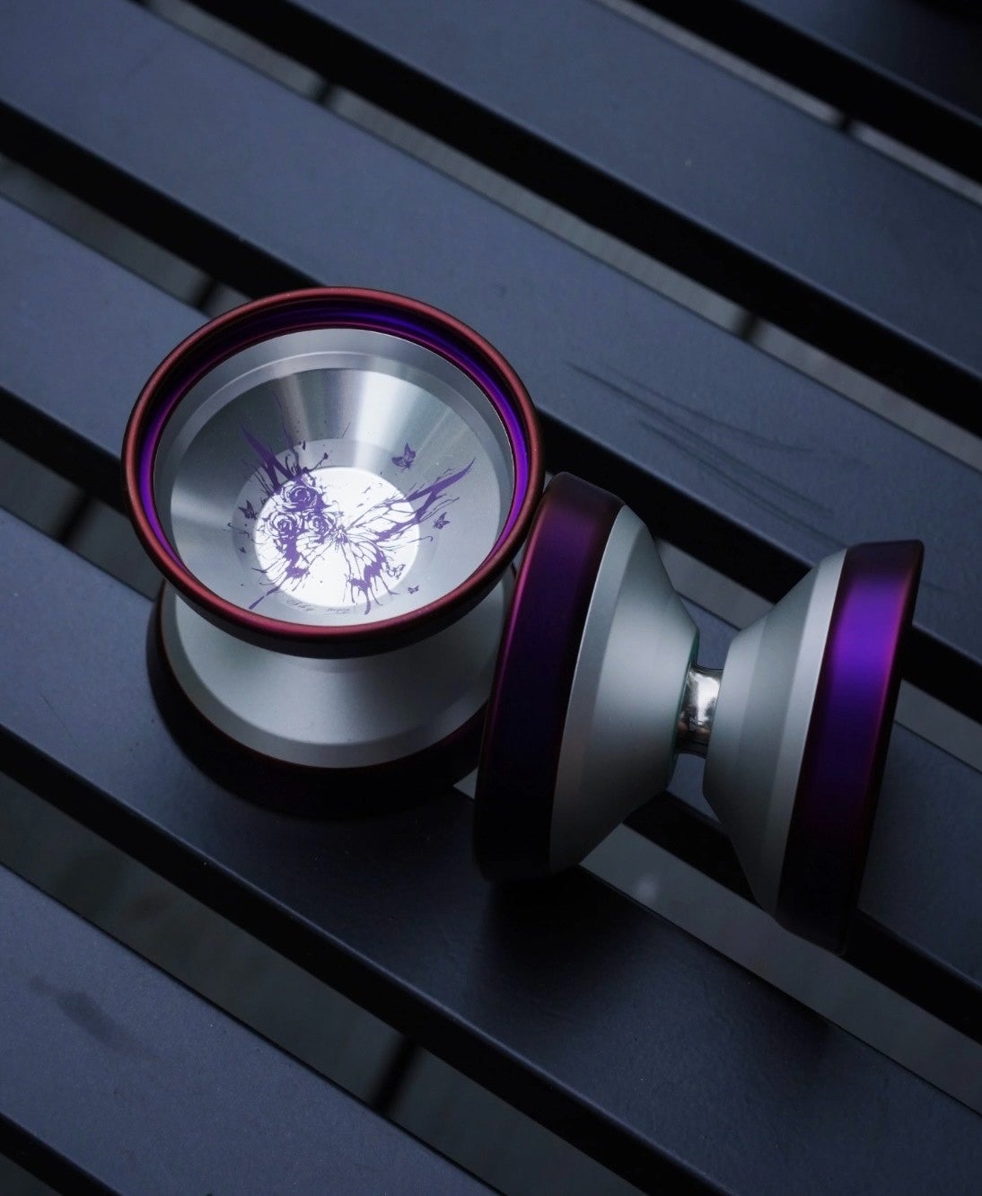 W1LD シャイ マットシルバー / マットパープルリム シャイ(マットシルバー / マットパープルリム) | ヨーヨーショップ